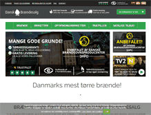 Tablet Screenshot of danskbraendesalg.dk
